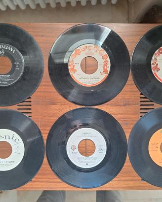 6x 45 GIRI VINTAGE: FIABE, ZECCHINO, GATTI MIRACOL