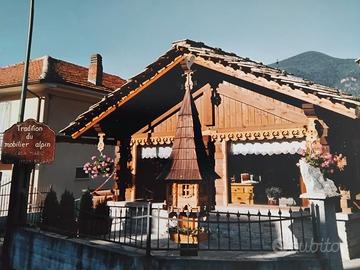 Capannone, chalet espositivo e terreno