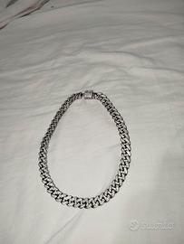 Collana Cubana In diamanti