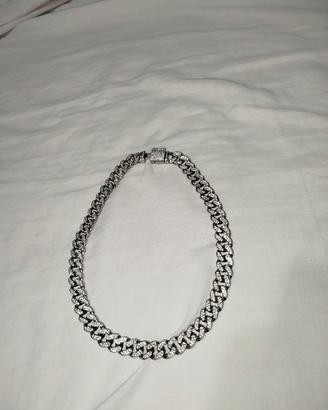 Collana Cubana In diamanti
