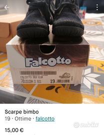 Scarpe bimbo vari modelli e numeri