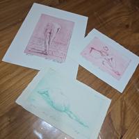 3 Litografie Mico Critelli