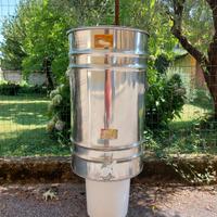 maturatore miele acciaio 200kg