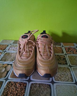 scarpe Nike air max 97 gold