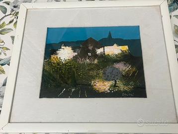 Manlio bacosi quadro olio su tela