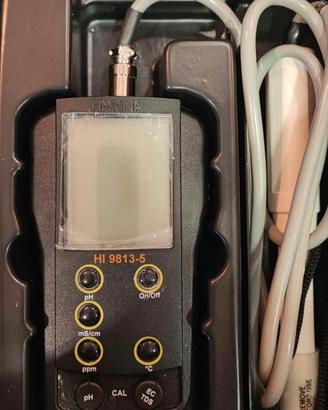 🔬 Hanna HI9813-5 pH EC TDS Temp – Completo e funz