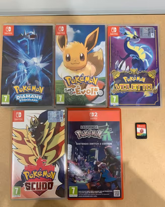 Lotto giochi Pokemon