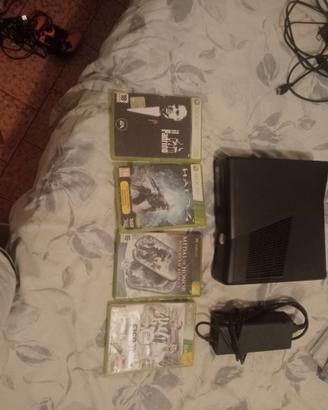 Xbox 360 s slim nera