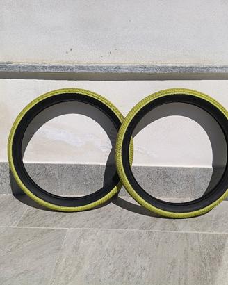 gomme BMX gialle