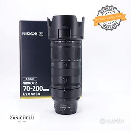 Nikon Z 70-200mm f/2.8 VR S II NITAL Usato (G648)