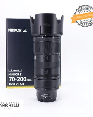 Nikon Z 70-200mm f/2.8 VR S II NITAL Usato (G648)