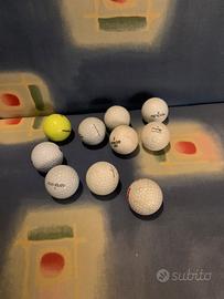 10 palline da golf