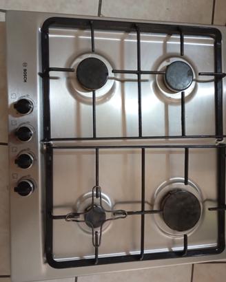 Piano cottura Bosch a gas inox