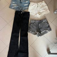Box 3 pantaloncini + jeans