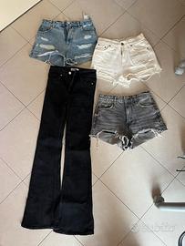 Box 3 pantaloncini + jeans