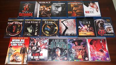 Blu-ray Thriller, Horror e altro.