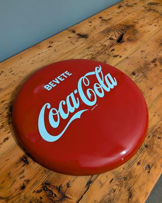 Coca cola bottone smaltato 