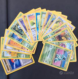 18 Carte Pokemon Set Jungle 1Ed