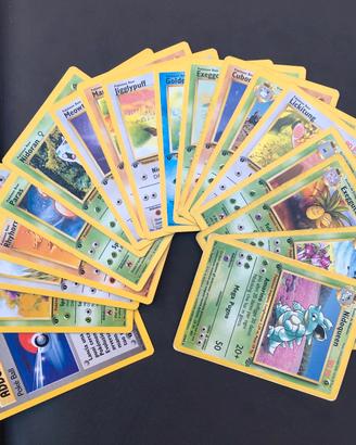 18 Carte Pokemon Set Jungle 1Ed