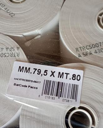 Rotoli carta termica