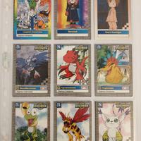 Serie Gialla COMPLETA - carte Digimon Vintage