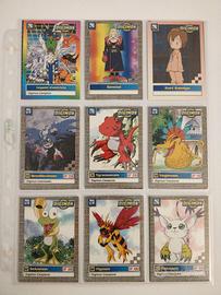 Serie Gialla COMPLETA - carte Digimon Vintage
