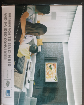 Convertitore VGA per Plasma, TV , PC e Notebook