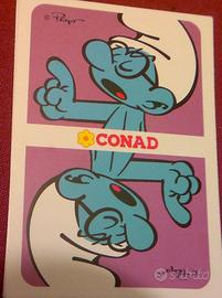 Puffi Conad 548 carte da gioco Lotto
