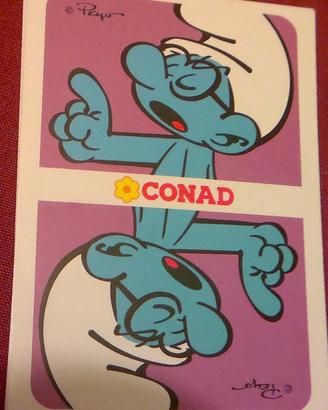 Puffi Conad 548 carte da gioco Lotto