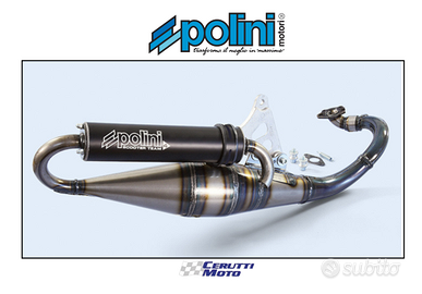 Marmitta Polini Scooter Team 4 Aerox F12 Nitro Sr