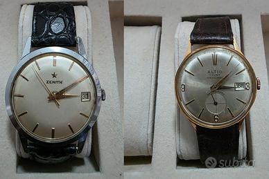 Coppia Orologi Vintage Zenith Stellina Altig