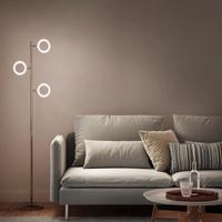 Lampada da terra LED, luce bianco caldo