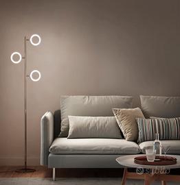 Lampada da terra LED, luce bianco caldo