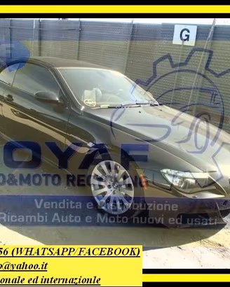 Ricambi Bmw Serie m6 e63 e64 cabrio coupe al2013