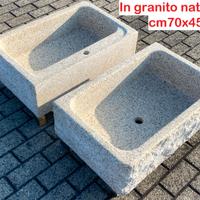 Lavello lavandino per cucina pietra granito 70