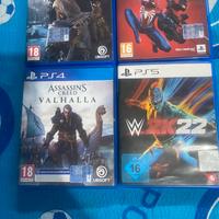 4 Giochi  PS4/PS5 in blocco a 70/60€