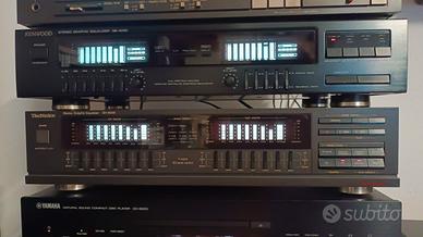 Equalizzatori Technics SH-8055 & Kenwood GE-4030