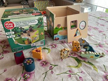 Cubo in Legno per Bambini - Play Tive