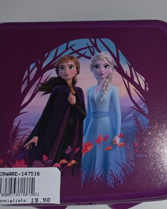 Tupperware Portamerenda Elsa Frozen