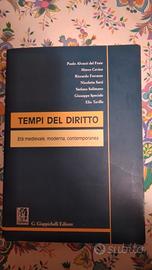 libro "tempi del diritto"