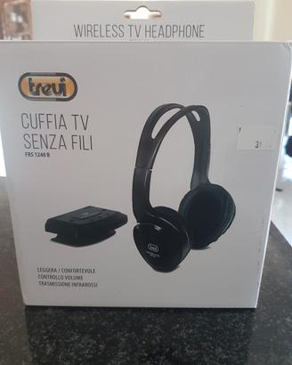 Cuffia tv senza fili trevi