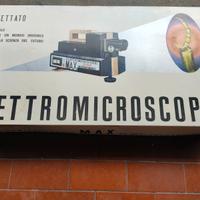 Elettromicroscopio,giocattolo degli anni 70 vintag