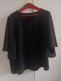 Camicetta blusa con maniche ampie