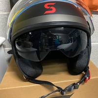 Ska-P Casco moto Jet 1SHG Zen City Nero  Tg M