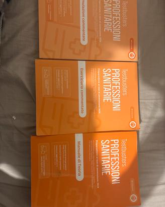 libri per i test di professioni sanitarie