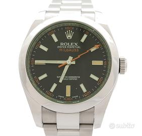 Rolex Milgauss ref. 116400GV Vetro Verde