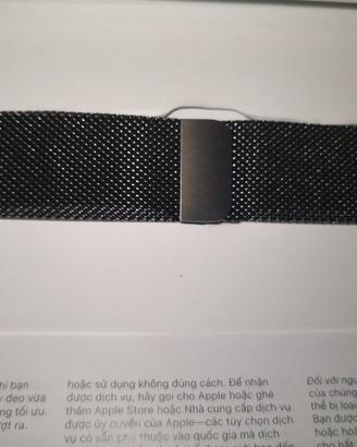 Cinturino Apple Watch originale maglia milanese 