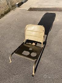 Jeep willys mb willis slat sedile