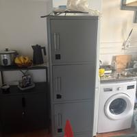 Mobile alto con cassetto e ante, Ikea idasen