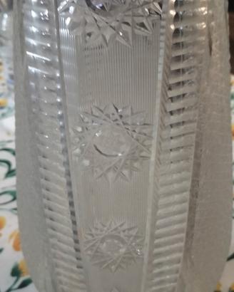 Vaso di cristallo 